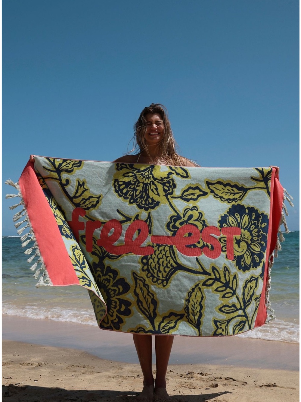 Free People Eden Fringe Towel